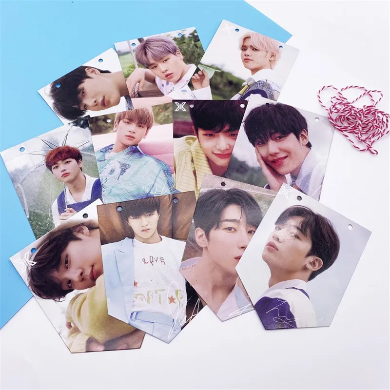 KPOP дважды производим 101x1 Quantum Leap x1 FLASH Feel специальный двухсторонний водонепроницаемый настенный баннер Ким Йохан Чо сын Юн 10*14