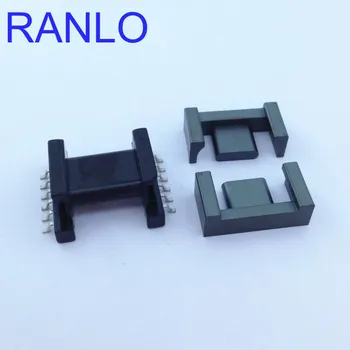 

EPC19 SMT HF transformer frame EPC bobbin+ PC40 soft magnetic ferrite core, 12pin (6+6)