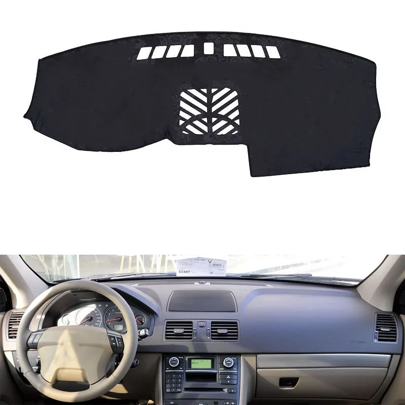 Для volvo XC90 2004 2005 2006 2007-2013 правосторонний и левый ручной привод приборной панели автомобиля чехлы коврик тенты подушка коврик ковры аксессуары