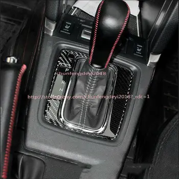 

for Subaru Forester 2016-2018 Carbon Fiber Car Gear Panel Shift Frame Trim Cover Car modification Car accessories