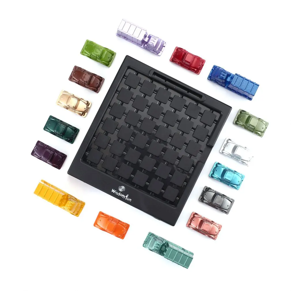 

Funny Rush Hour Traffic Jam Game Thinkfun Replacement Pieces Parts Spares Logic Game Kids Toy Busy Hour Game Baby toys