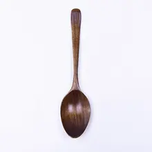 Simplelife Лаковая деревянная ложка для соли деревянные сахарные приправы чайные ложки кухонная посуда инструмент креативный с широким горлышком