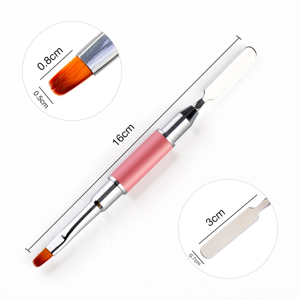 Nail Brush 45 мл полигель для ногтей жидкая акриловая жидкость Silp раствор Clearnser плюс средство для удаления желе полигелевая кисть, лак для ногтей гель лак - Цвет: Nail Brush