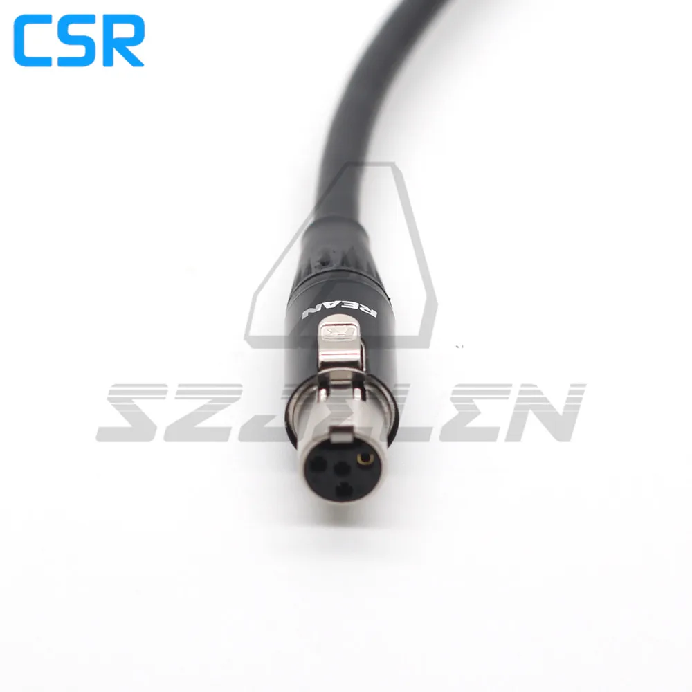 Камера Hirose 4pin 12V to mini xlr 4 pin female для Tvlogic 055 056 058 кабель питания монитора|Соединители|