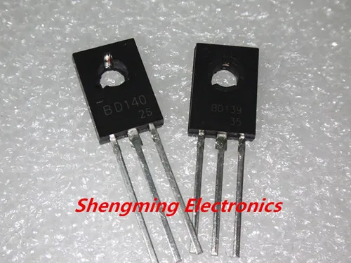 bjt transistor transistors kit BD139 + BD140 TO-126 transistor 10pairs 20pcs/lot.