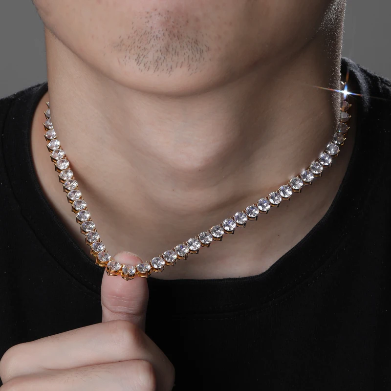 Topgrillz Bling 3 Prong Tennis Chain 