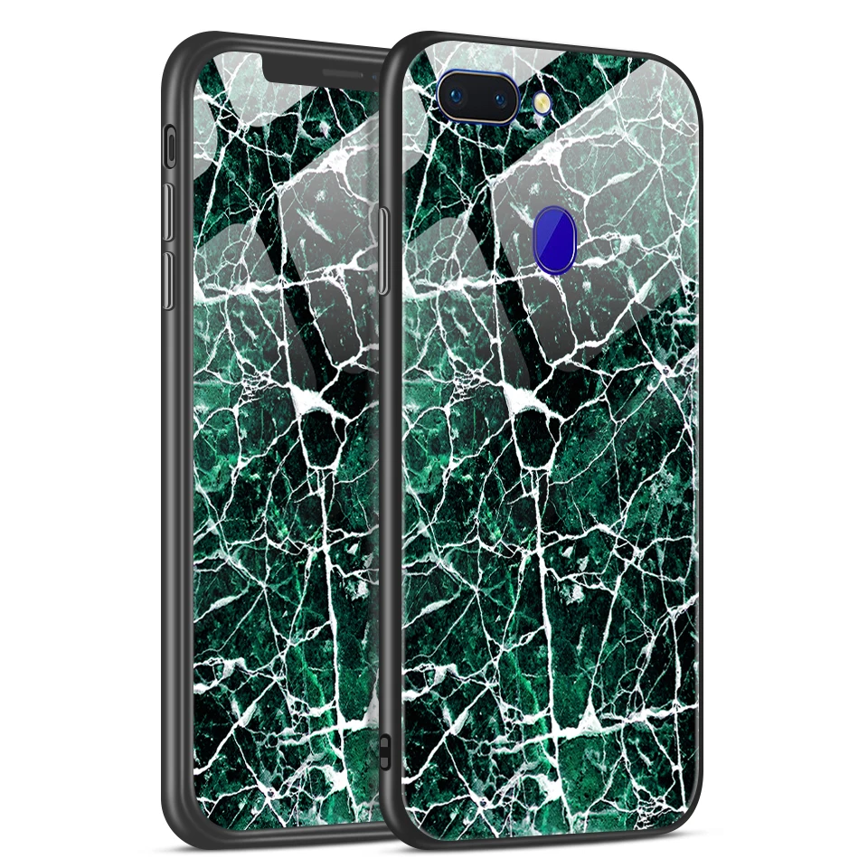 Для OPPO R15 R15X R15Pro противоударный чехол из закаленного стекла для телефона OPPO K1 RX17 Neo TPU чехол для OPPO R15 задняя защитная оболочка