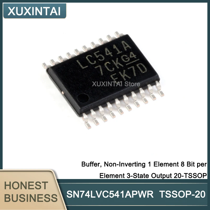 50pcs/lot Sn74lvc541apwr Sn74lvc Buffer, Non-inverting 1 Element 8 Bit ...