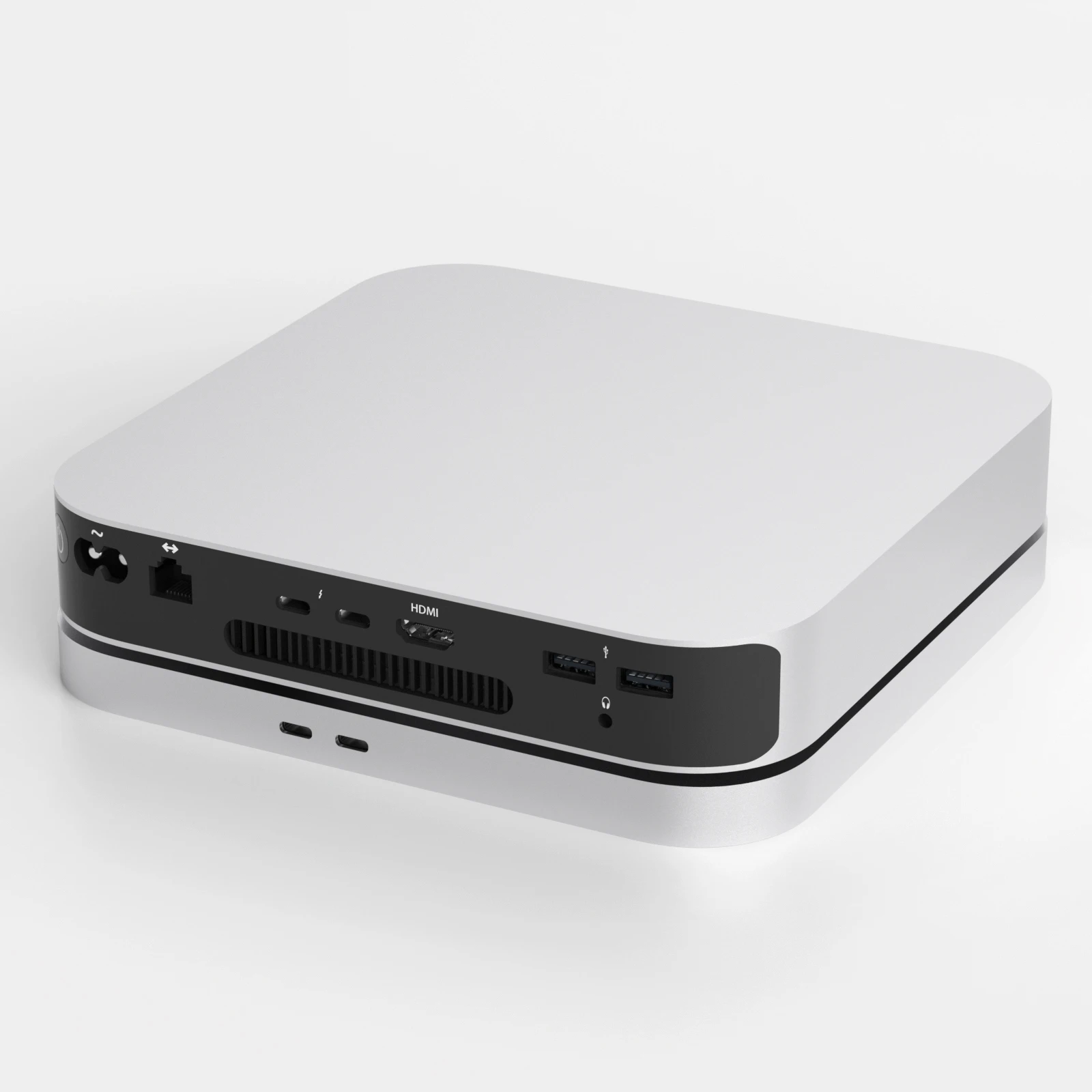 コロリ-MacMini m1用のUSBCハブ、hdd 2.5 Posata、nvme m.2、ssd、Case
