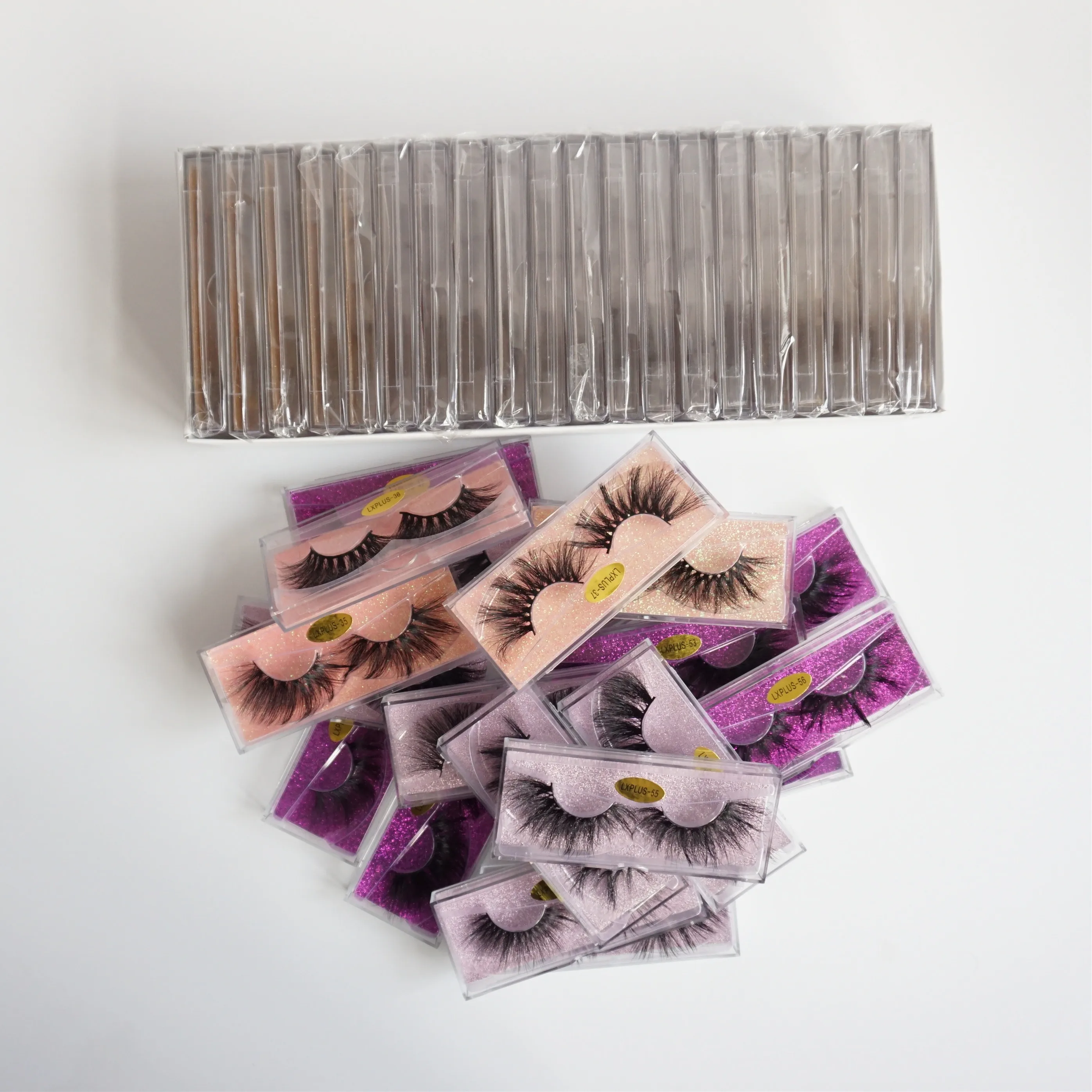 

5D Mink Eyelashes Cruelty Free Lashes Wispy Fluffy Full Strip Thick High Volume Makeup Handmade False Eyelashes