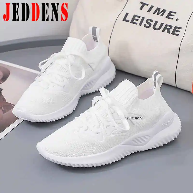 white mesh women's sneakers