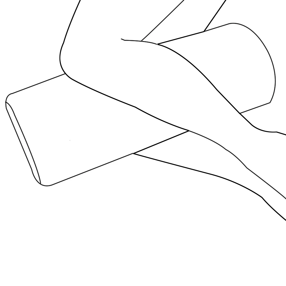 Memory Foam support Подушка полукруг клиновидная подушка для тела ноги прокладка для Sciatica облегчение боли Подушка для поддержки поясницы