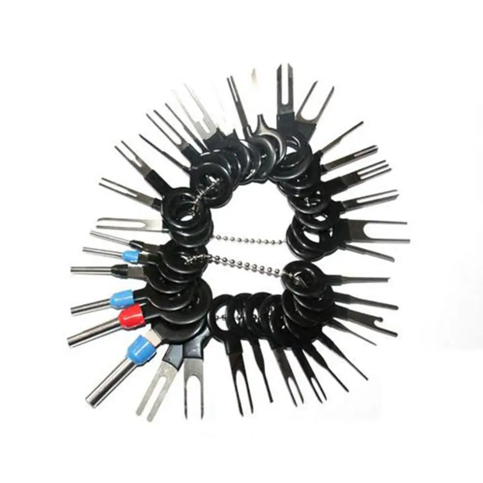 70Pcs Set Pin Ejector Wire Kit Extractor Auto Terminal Removal Connector Puller