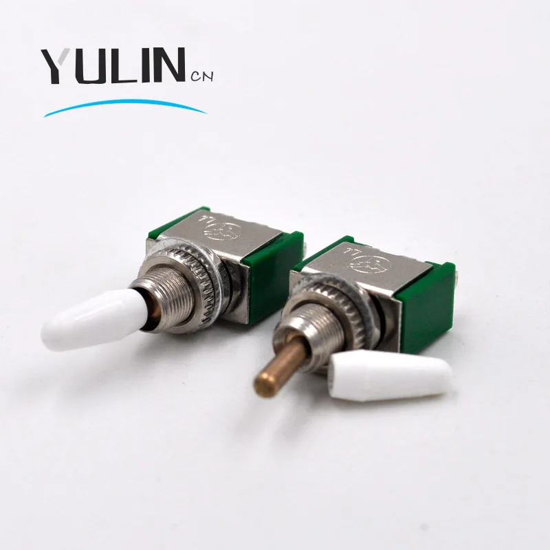 5 шт./лот 6 миллиметровый переключатель KNX1X2 ON/ON однополюсный 3 контактный SPDT 2
