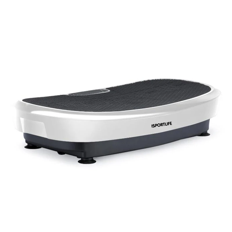 white 3d машина для фитнеса всего тела вибрационная форма, мощный два мотора 3d вибрационная пластина, два мотора 3d вибрационная платформа - Цвет: white