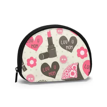 

Mothers Day Pattern Classic Style Wallet Genuine Wallets Short Purse Card Holder Wallet Woman Fashion High Quality