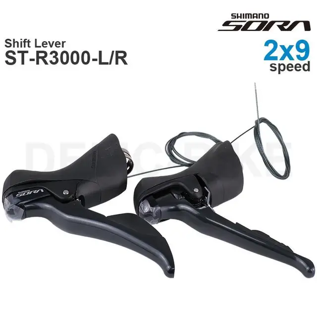 SHIMANO SORA R3000 2X9 Kecepatan Tuas 