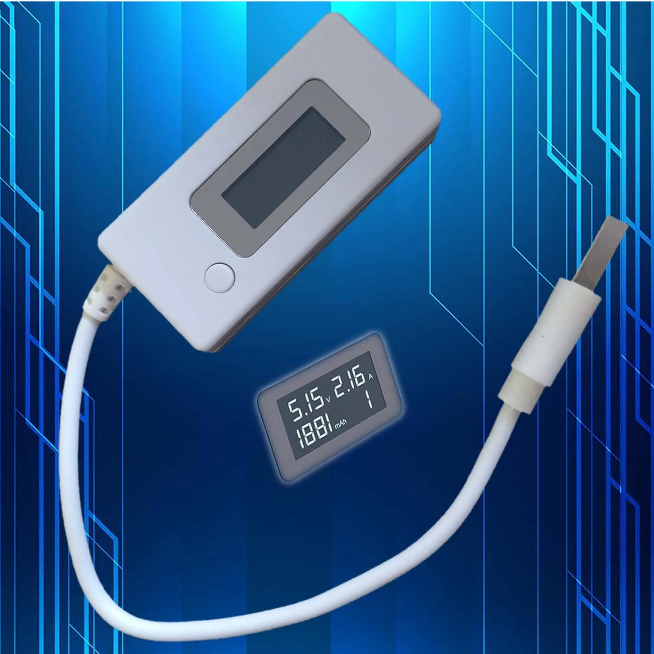 KCX-017 USB детектор тока и напряжения ЖК-цифровой телефон USB тестер портативный детектор батареи батарея Емкость Тестер