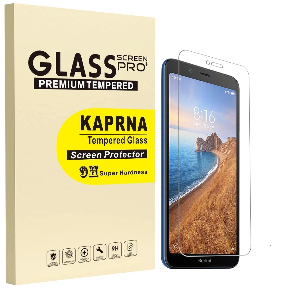 Закаленное защитное стекло 9H для Xiaomi Redmi 7A 6A 5A Go S2 K20 5 Plus Note 6 Pro | Мобильные телефоны