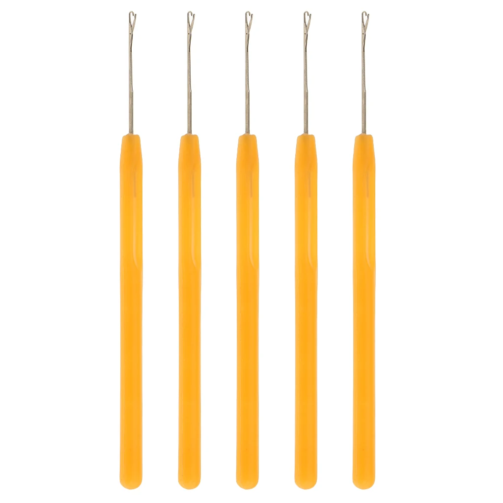5pcs Plastic Pulling Hook Loop Needle Tools for Micro Ring Hair Extensions Pulling Needle Hair Extension Tools 5pcs Plastic Pulling Hook Loop Needle Tools for Micro Ring Hair Extensions Pulling Needle Hair Extension Tools