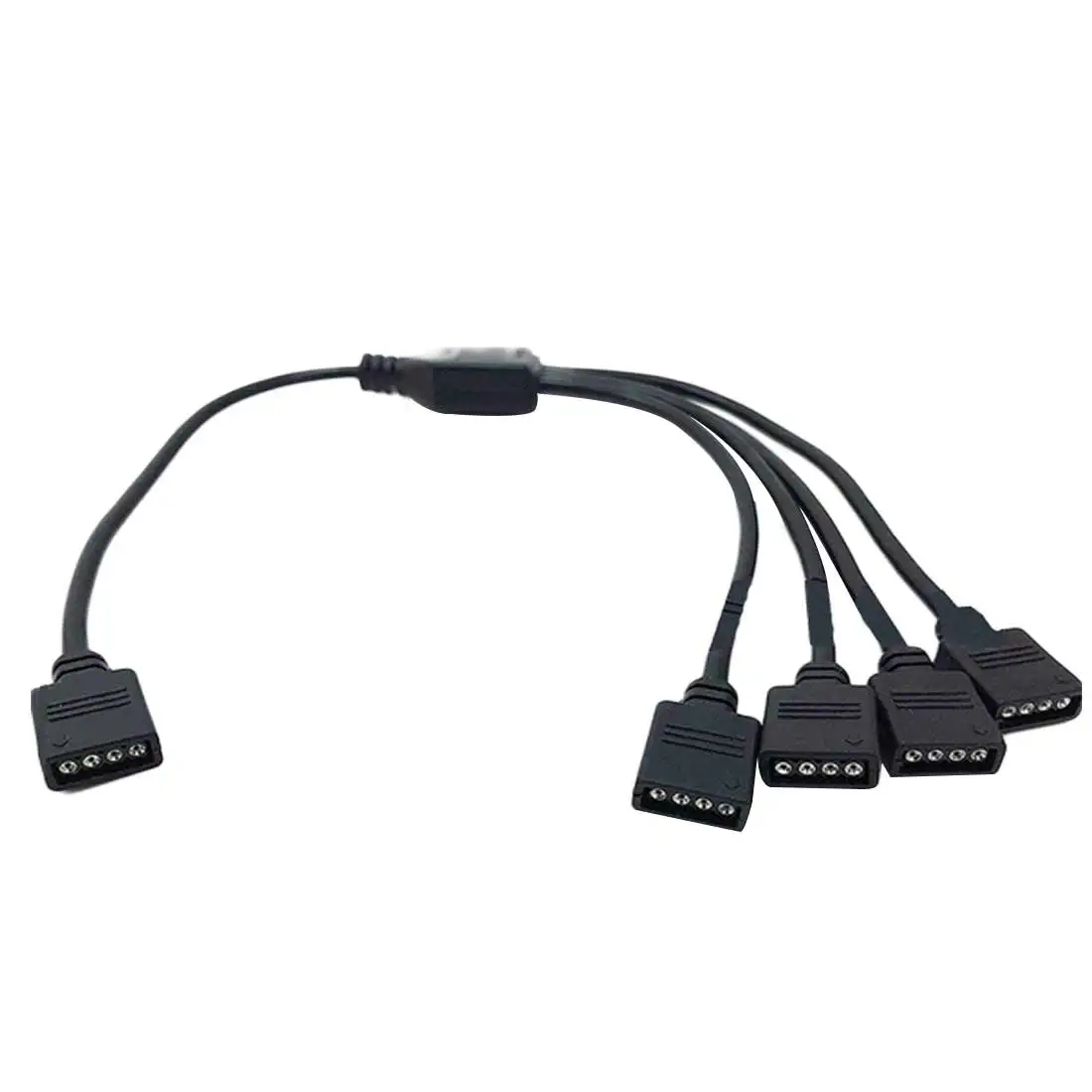 

4 Pin RGB Connector Cable 1 to 2 3 4 Female to Female Splitter Connector Extension Cable for 3528 5050 RGB LED Strip Light