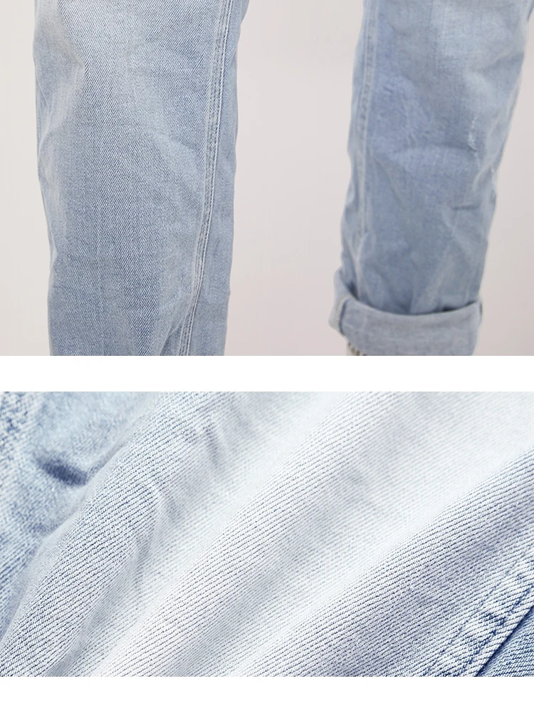 JackJones Для мужчин узкие обтягивающие свободного кроя рваные укороченные джинсы Для Мужчин's джинсовые штаны 219132525