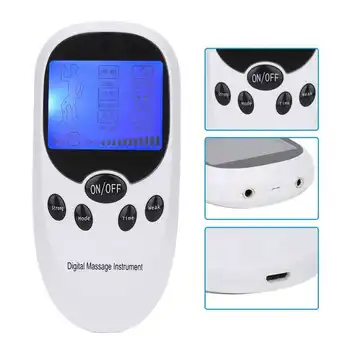 

Nerve Muscle Stimulator Dual Channel Output Electrical Physiotherapy Pain Relie