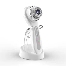 Электрическая Очищающая щетка для лица Индуктивная зарядка очиститель для лица отшелушивающая щетка для лица