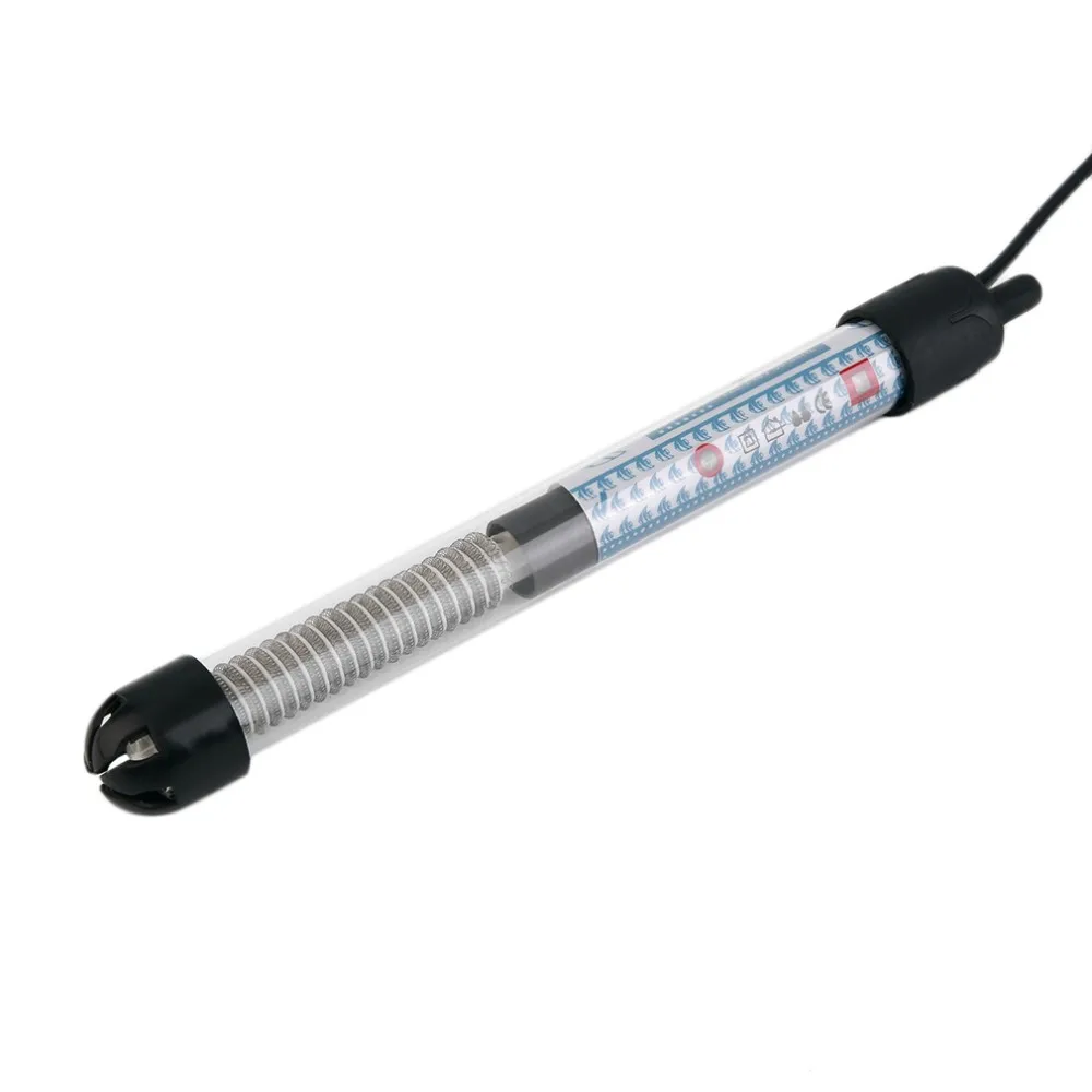 50w/100w/200w/300w US Plug Submersible Heater Heating Rod for Aquarium Glass Fish Tank Temperature Adjustment