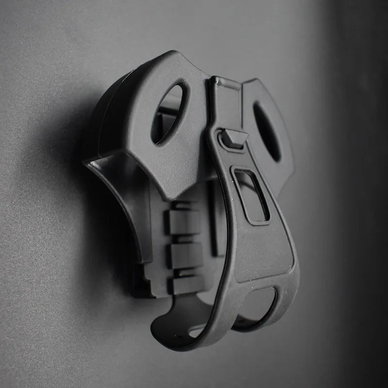 Military Open Top Police Handcuff Holder Case Fits Standard Handcuffs Shackles Cover Tool Key Waist Pouch for 5.5cm Belt