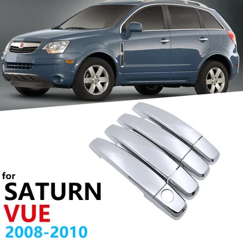 

Chrome Handles Cover trim setfor Saturn VUE Vauxhall Antara Terrain Daewoo Winstorm MaXX 2008 2009 2010 Car Accessories Stickers
