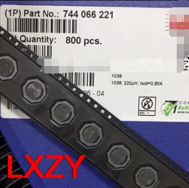 Бесплатная доставка 10 шт./лот 744066221 WE-TPC 1038-220UH 0.75A 6 МГц W E SMD экран силовой индуктор |