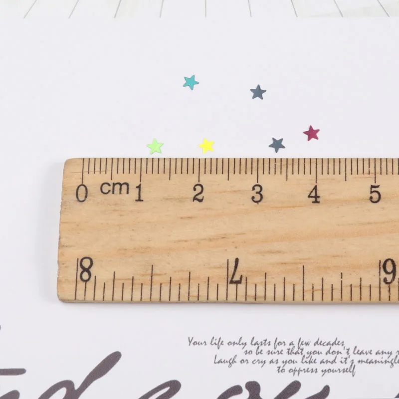 3mm Star Ultrathin Sequins Nail Art Glitter Mini Paillette Eo-Friendly PET Sequin Nail Decoration Manicure Material 10g nail art decor