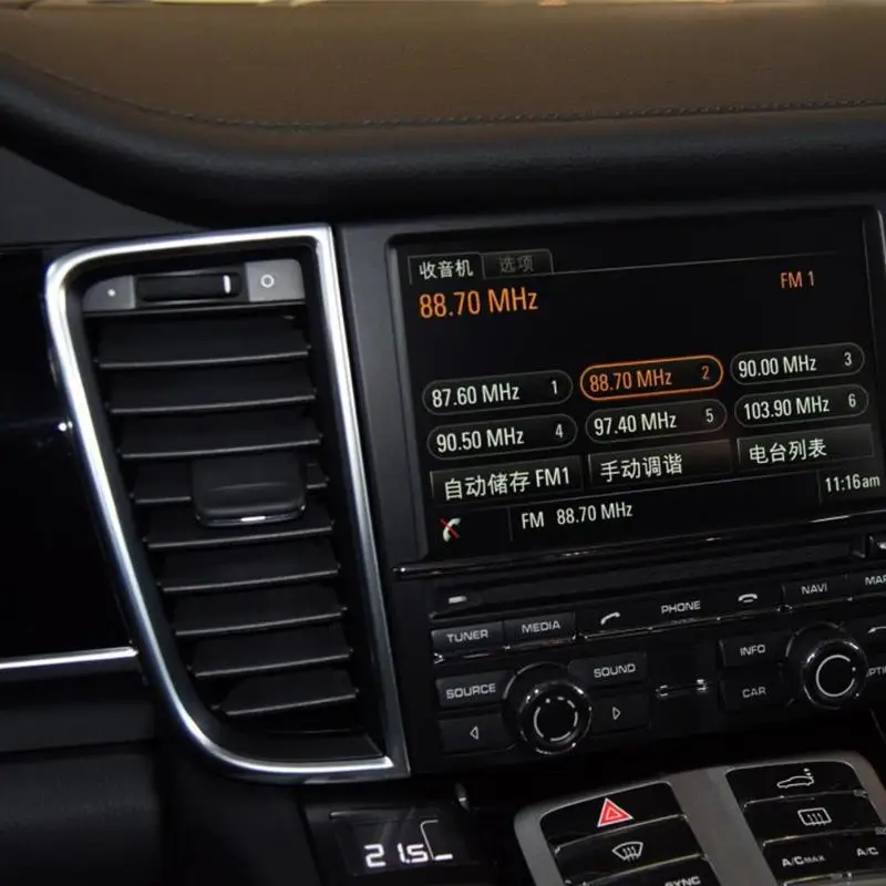 Центр A/C вентиляционное отверстие на выходе Tab клип Ремонтный комплект для Porsche Panamera 10-16