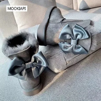 

2020 Australian brand women's snow boots, real sheepskin, 100% natural wool, high quality warm women's shoes, 4 colors