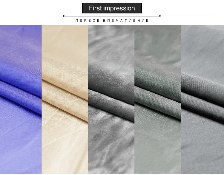 Pearlsilk 14momme High Gloss смешивания Шелковый полиэстровый Галстук ткани материалы для одежды летнее платье Швейные Ткань на заказ