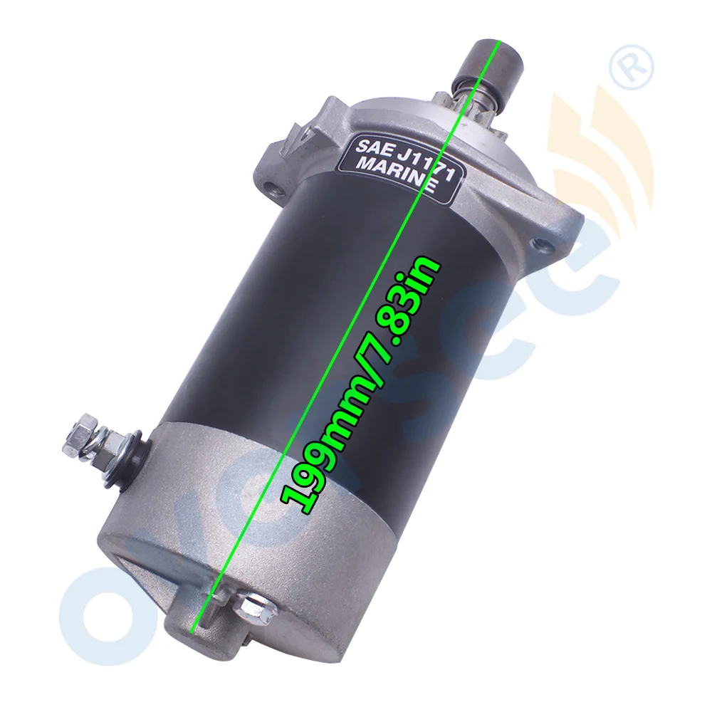 Boat motor parts 3C8-76010-1 starter motor for Suzuki Tohatsu Mercury outbord motor