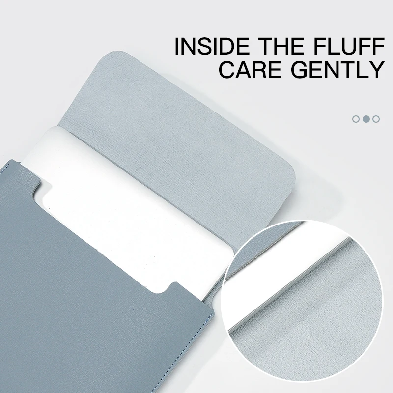 Bolsa do Portátil à Prova d Água 11 12 13.3 14 15 15.6 Polegada Case para Macbook Air 13 Pro m1 Notebook Manga Huawei Xiaomi Tampa Acessórios - Imagem 4