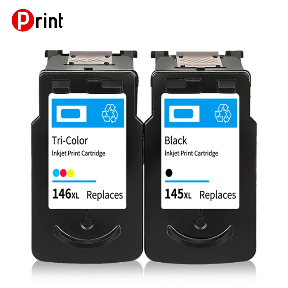 Сменный чернильный картридж 145 146 XL для принтера Canon PG145 CL146 совместим с принтером