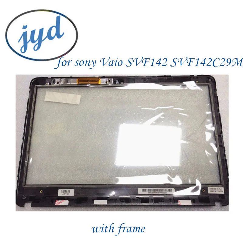 New-for-sony-Vaio-SVF142-SVF142C29M-SVF142C29L-SVF142C1DT-SVF142A26T-SVF143-Touch-Screen-Digitizer-frame-4HHK8BHN000