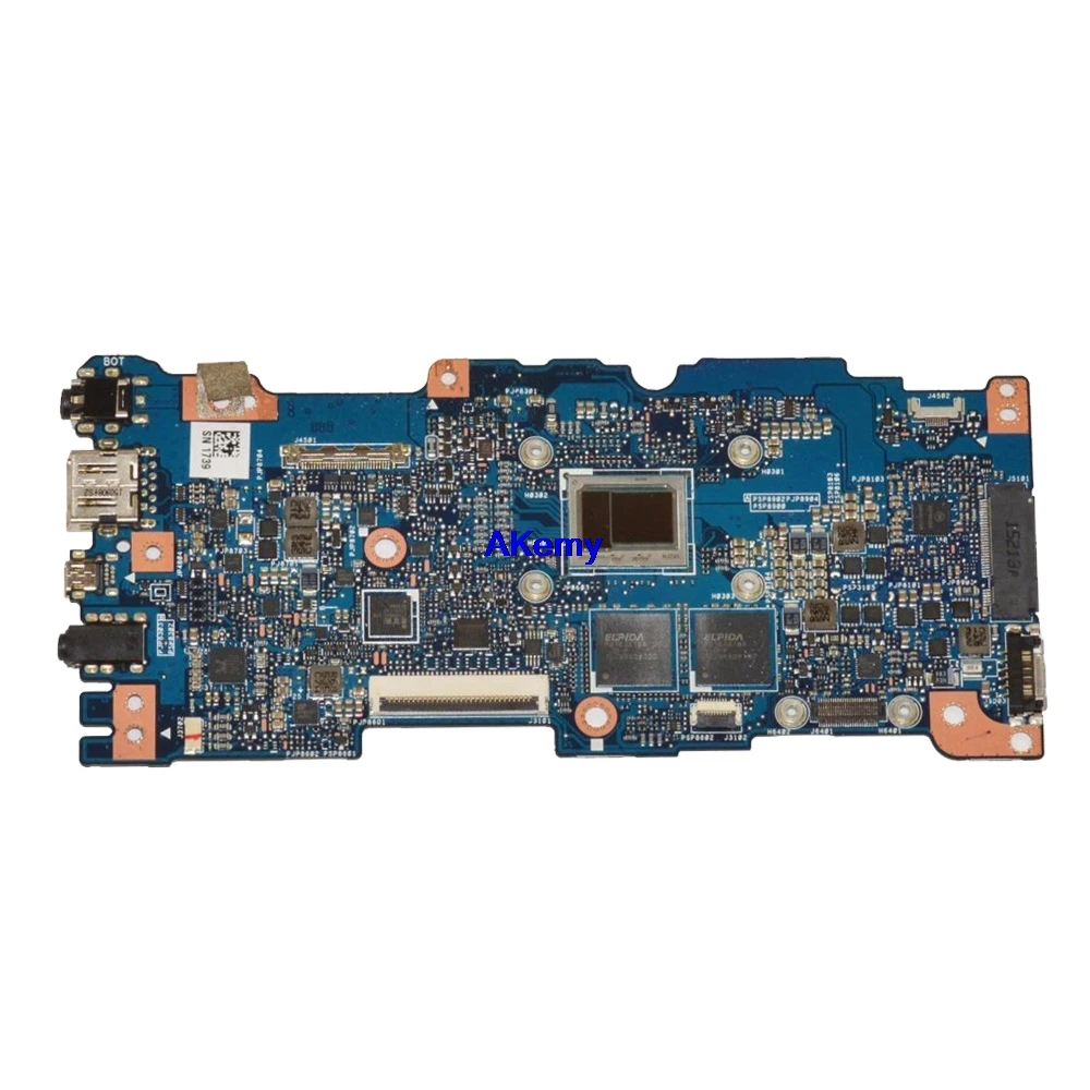 Akemy UX305CA материнская плата REV 2,0 для ASUS UX305C UX305CA U305C материнская плата Zenbook проверка прошла успешно M3-6Y30 Процессор 8GB-RAM