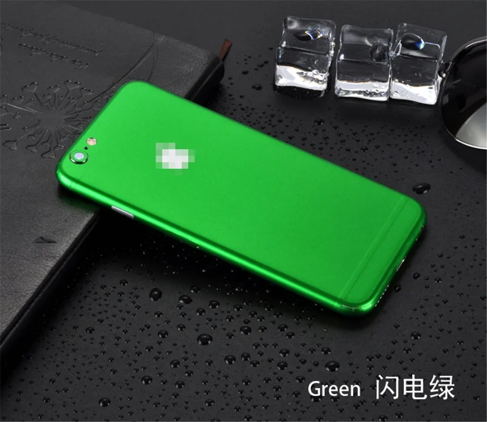 Пленка для поверхности льда для Iphone 6, 6 S, 7 Plus, тонкая защитная пленка для экрана, наклейка, задняя декоративная пленка, пленка для задней панели