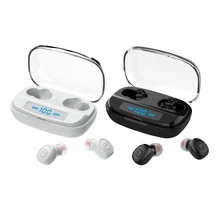 XI10S TWS Sports Wireless Bluetooth Headset Bluetooth 5 0 Stereo In Ear with Digital Display Charging Box Bluetooth Headset