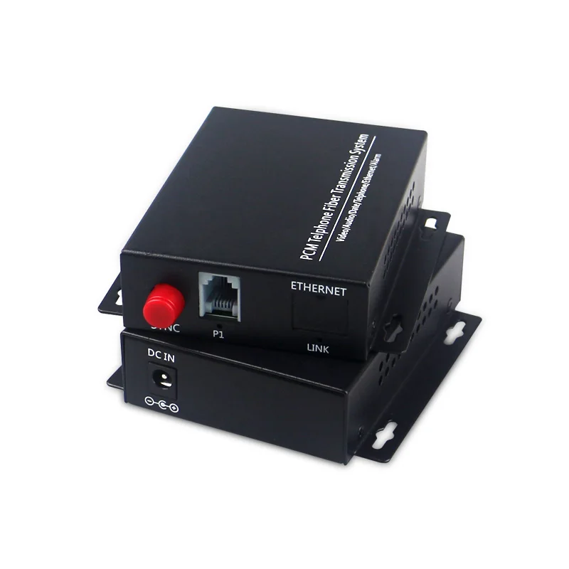 

FXS FXO voice over fiber optical multiplexer pots (rj11) phone line over fiber converter