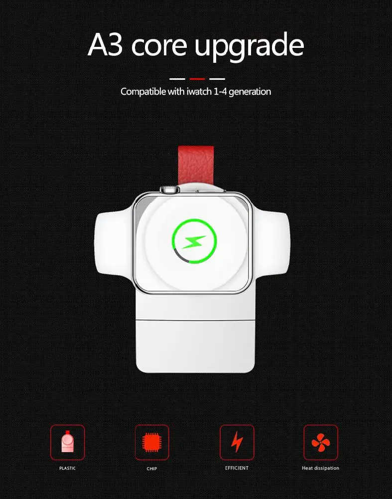 Для Apple Watch для iWatch 4 3 2 1 зарядное устройство Быстрое беспроводное USB зарядное устройство Подставка R20