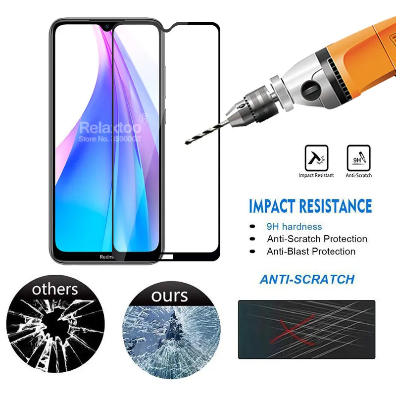 Закаленное стекло для камеры 2 в 1 Защита экрана Xiaomi Redmi Note 8 T t защитная пленка