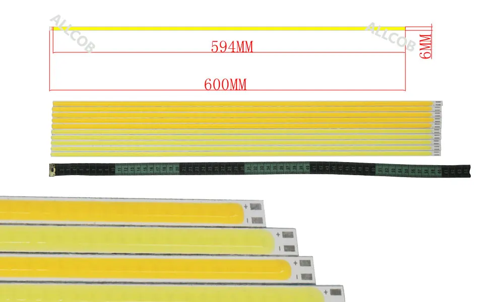 Микс DC 12 В led cob лампа Светодиодная панель круглый cob для DIY авто лампы cob светодиодные полосы чип источник