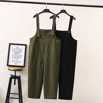 

2020 Slim Fit Leisure Bib 200 Jin Fat Mm Plus Fat Increase Code Women's Wear Feet Pants 2974