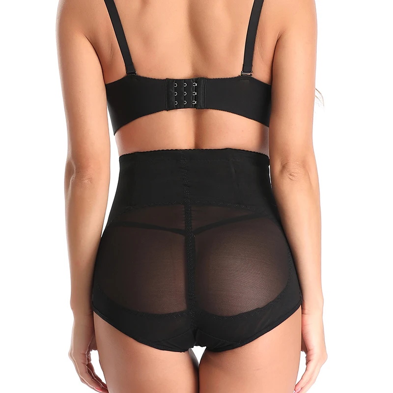 High Waist Trainer Slimming Underwear for Women Modeling Panties Flat Stomach Pants Compression Girdle Cotton Crotch Shapewear