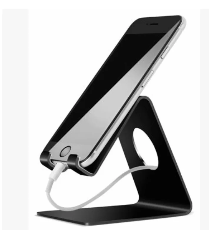 Подставка для телефона металлическая Huawei iPhone X/8/7/6 XR Plus/Samsung S8 S7 Ipad | Мобильные